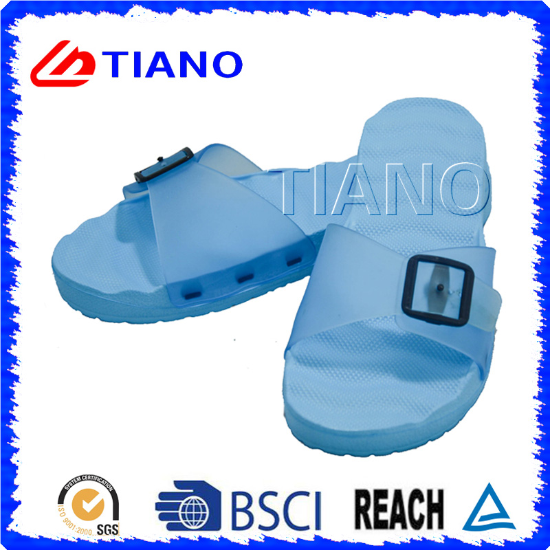 Fashion Hook &amp; Loop Slipper for Lady (TNK20026)