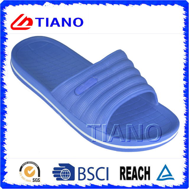 Light Comfortable Man Slipper with Hand Made Drawing Line (TNK20012)