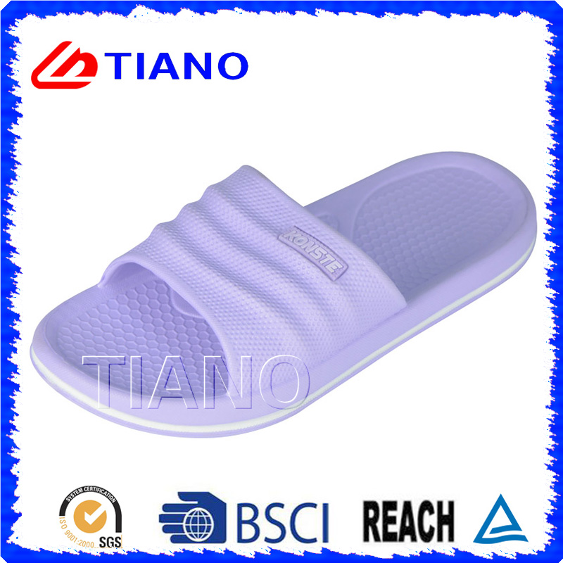 Cheap Hot Sale Summer EVA Beach Slipper for Lady and Men (TNK20055-1)
