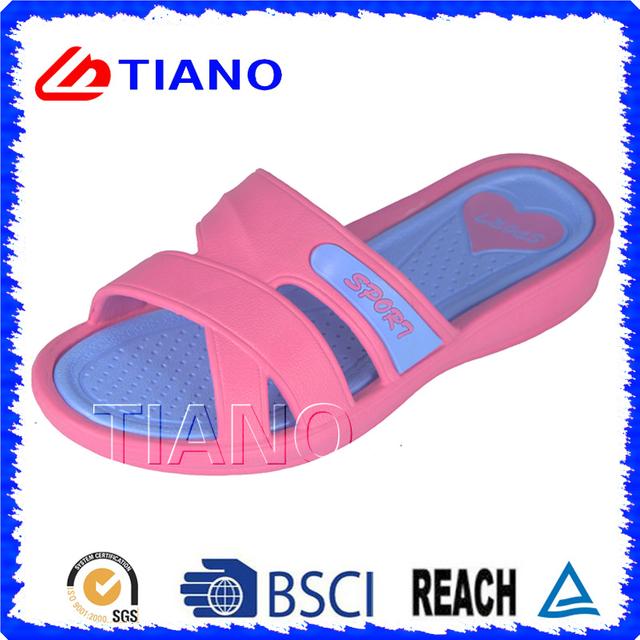 Comfortable Footbed Lady EVA Beach Slipper for Casual Walking (TNK20054-1)