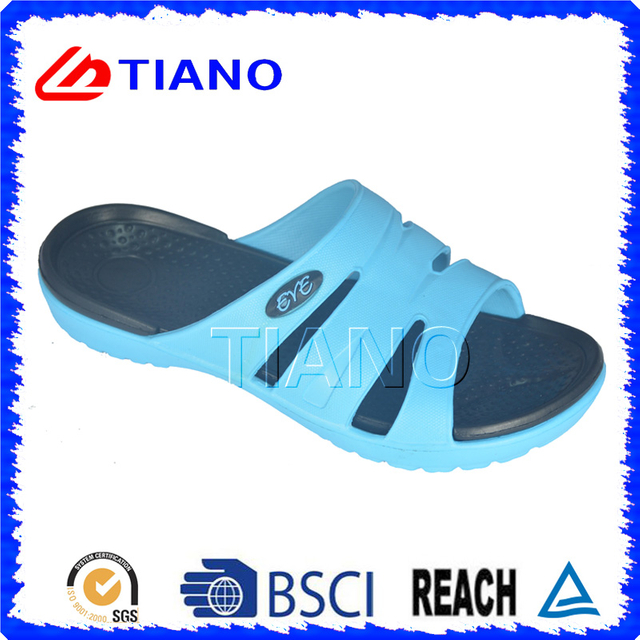 Comfortable Footbed Lady EVA Beach Slipper for Casual Walking (TNK20046-1)