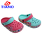 Colourful Casual Outdoor Garden EVA Clog Shoes with Star for Children(TN40314) 