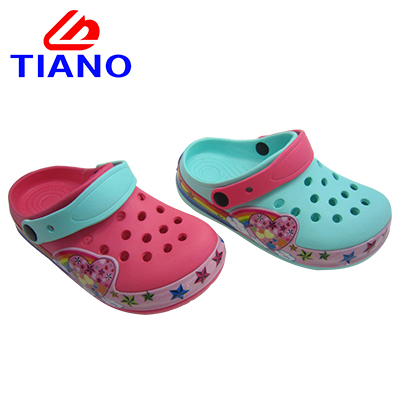 Colourful Casual Outdoor Garden EVA Clog Shoes with Star for Children(TN40314) 