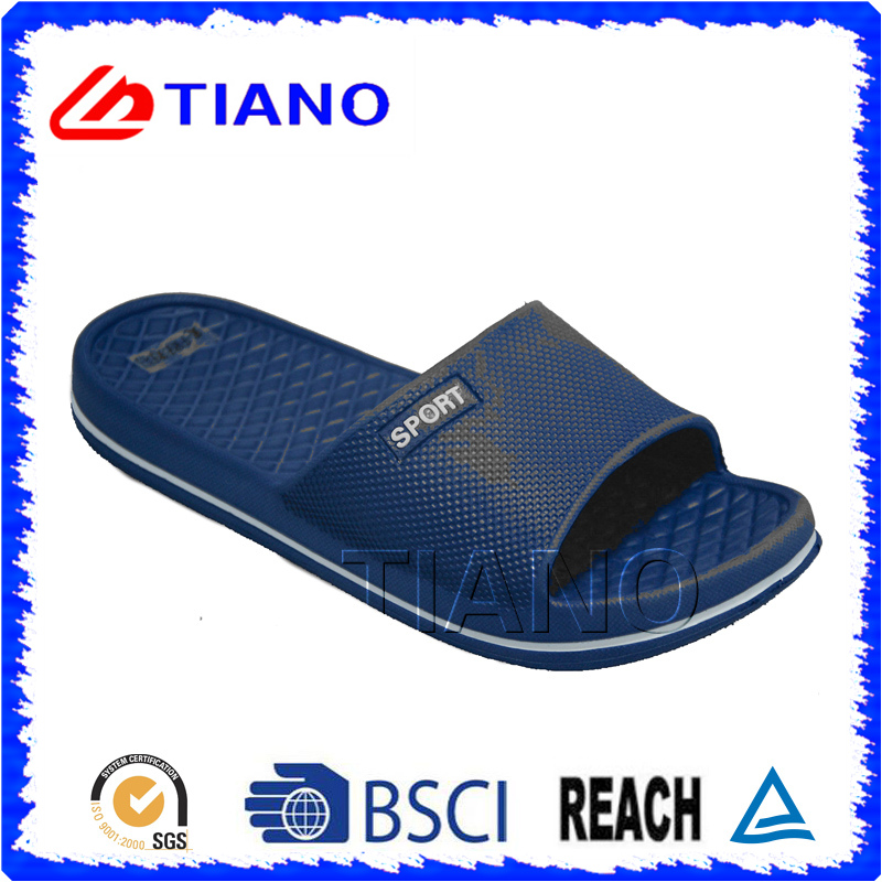Popular Confortable Slipper with Hand Made Drawing Line (TNK20005)