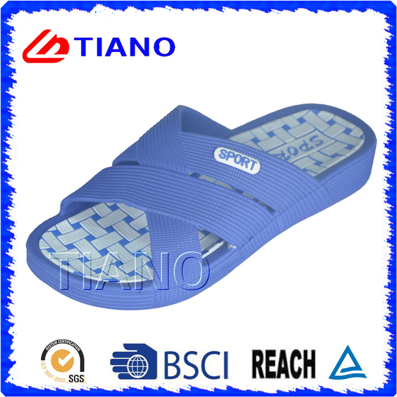 Casual Crossband Man Slipper with Foam Cushion