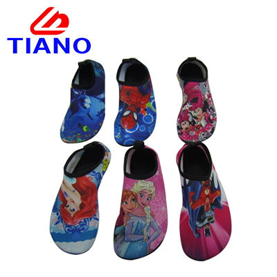 New Style Disney cartoon TPR and PVC Aqua Shoes for Children(TN38829)
