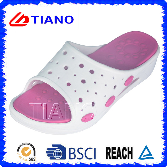 High Heel Woman Slipper with Soft Footbed