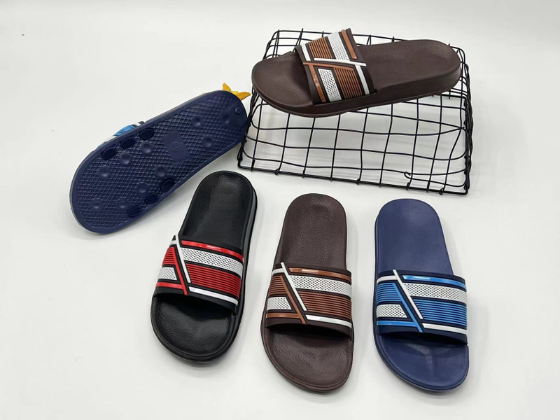 Comfortable Men PVC Uppers EVA Bottom summer Sole Slippers