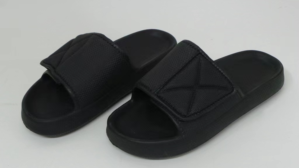 Fashion Sliders Summer Thick Soles Slippers with Velcro