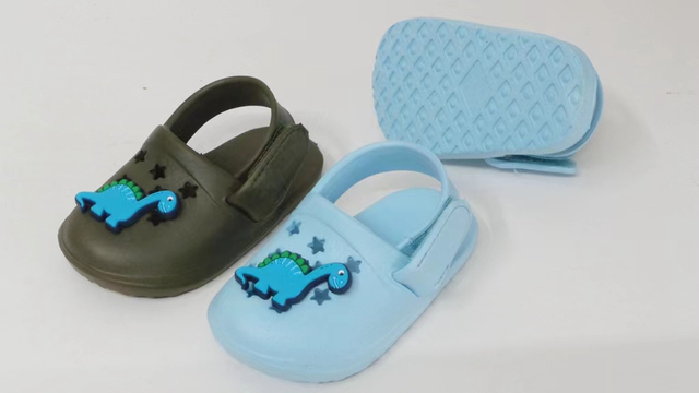 Comforteble Cartoon Charms Kids EVA Clog Injection Garden Shoes