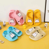 Summer Soft PVC Slippers Home Bottoming Indoor Non-slip Bath Slippers for Kids
