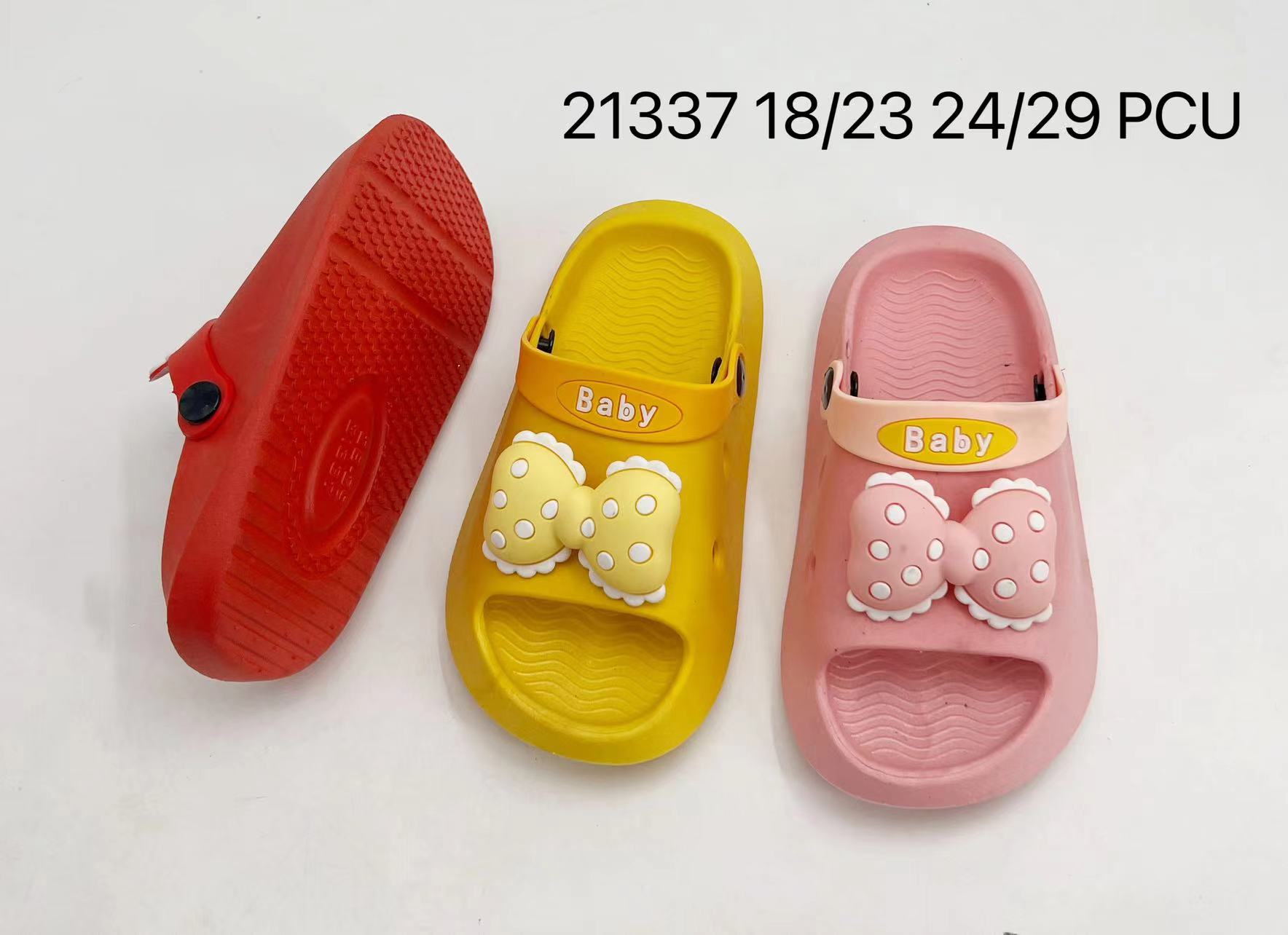 Fashion Cartoon Summer Beach PVC Kids Slides Slippers