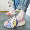 2022 New Summer Indoor Thick Bottom Slippers Lady Slippers Couple Sandal Women Slides Slippers