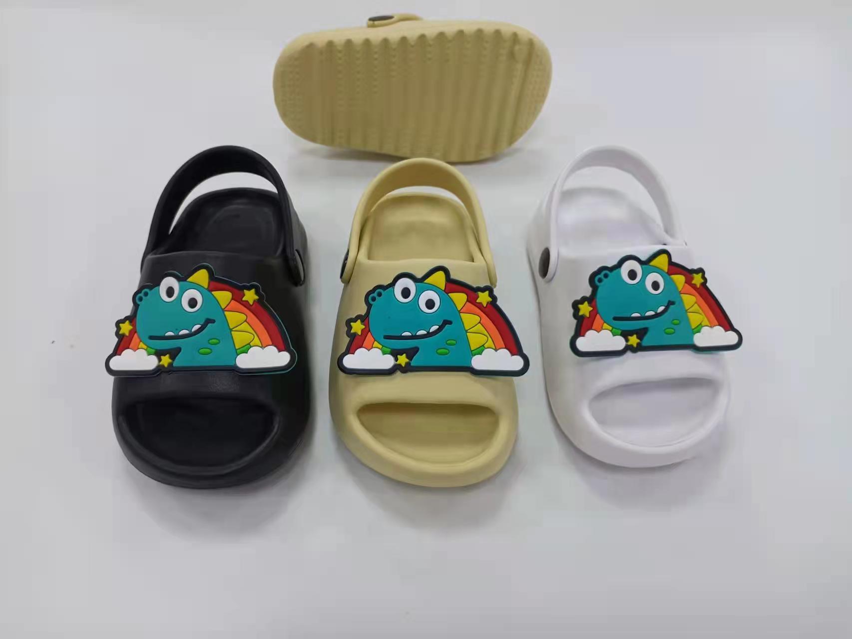 2022 New Style Children Sandals Footwear Kids Slippers Custom Shoes Cartoon Cute Boy Shoes