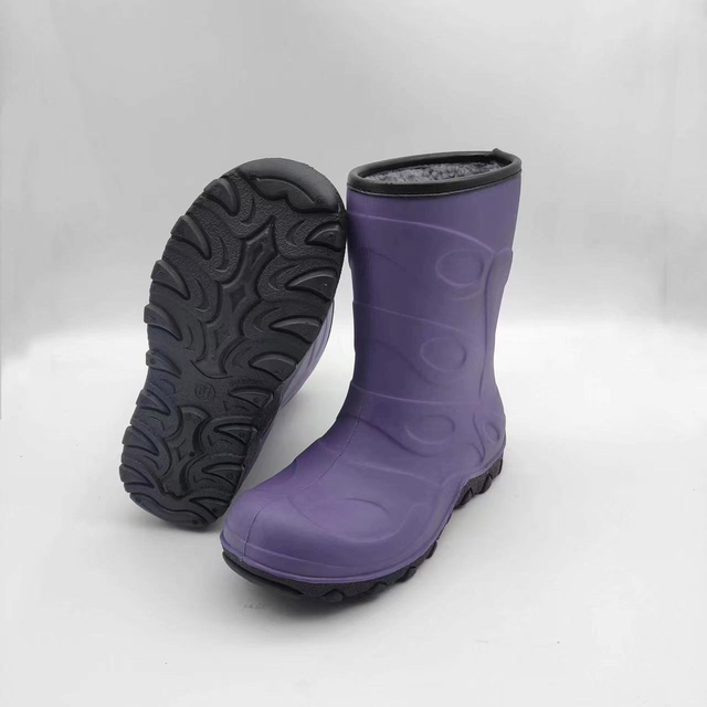 Customized Fashion Trend Durability Rain Shoes Hard Wearing Kids Rain Boots