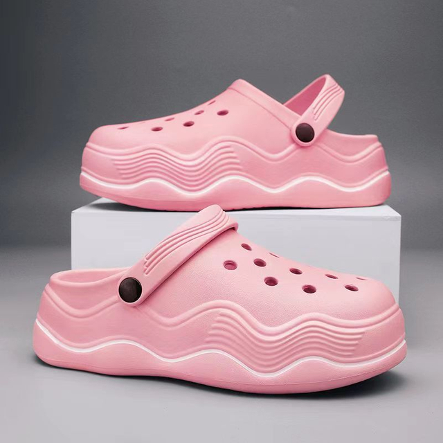Summer Outdoor Beach Waterproof Sandals Shoes EVA Anti Slip Lady Clogs