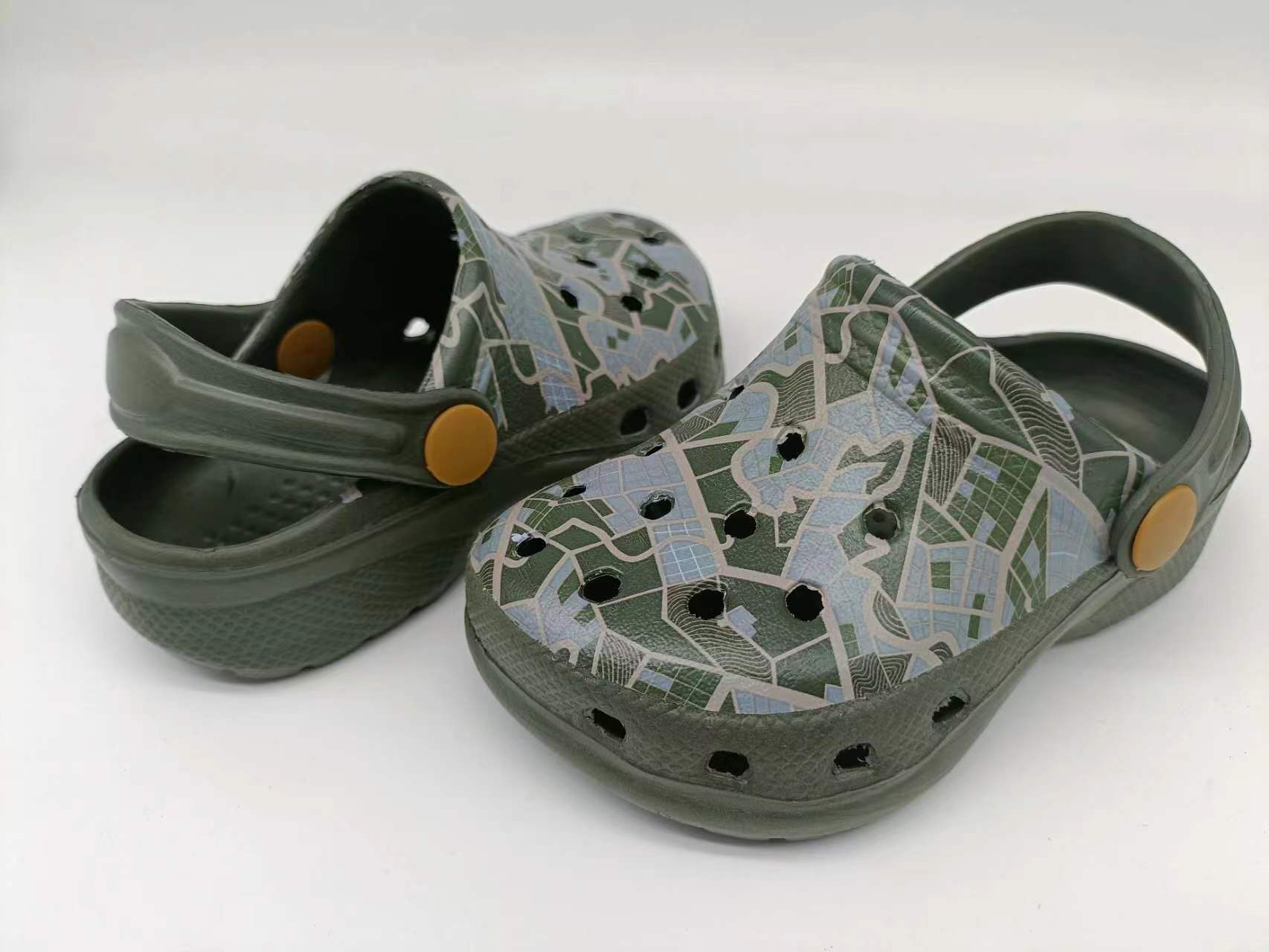 Customized Fashionable Casual Non Slip Summer Beach Comfortable Printing EVA Clogs