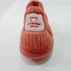 Lady Printed Short Plush Cotton House Winter Slippers For Girls 