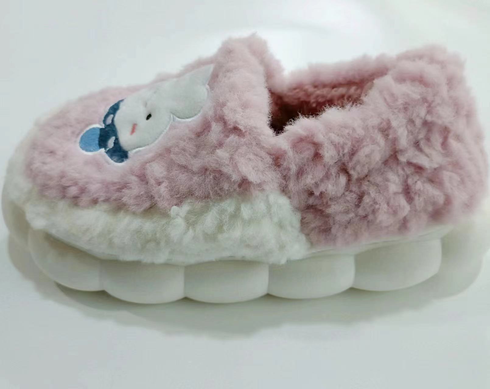 Women House Slippers Plush Soft Womens Slippers Non-Slip Indoor Bedroom Winter Slipper