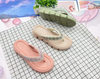 Fashion Trend Waterproof Dress Sandals PVC Ladies Flip Flop Beach Slippers 