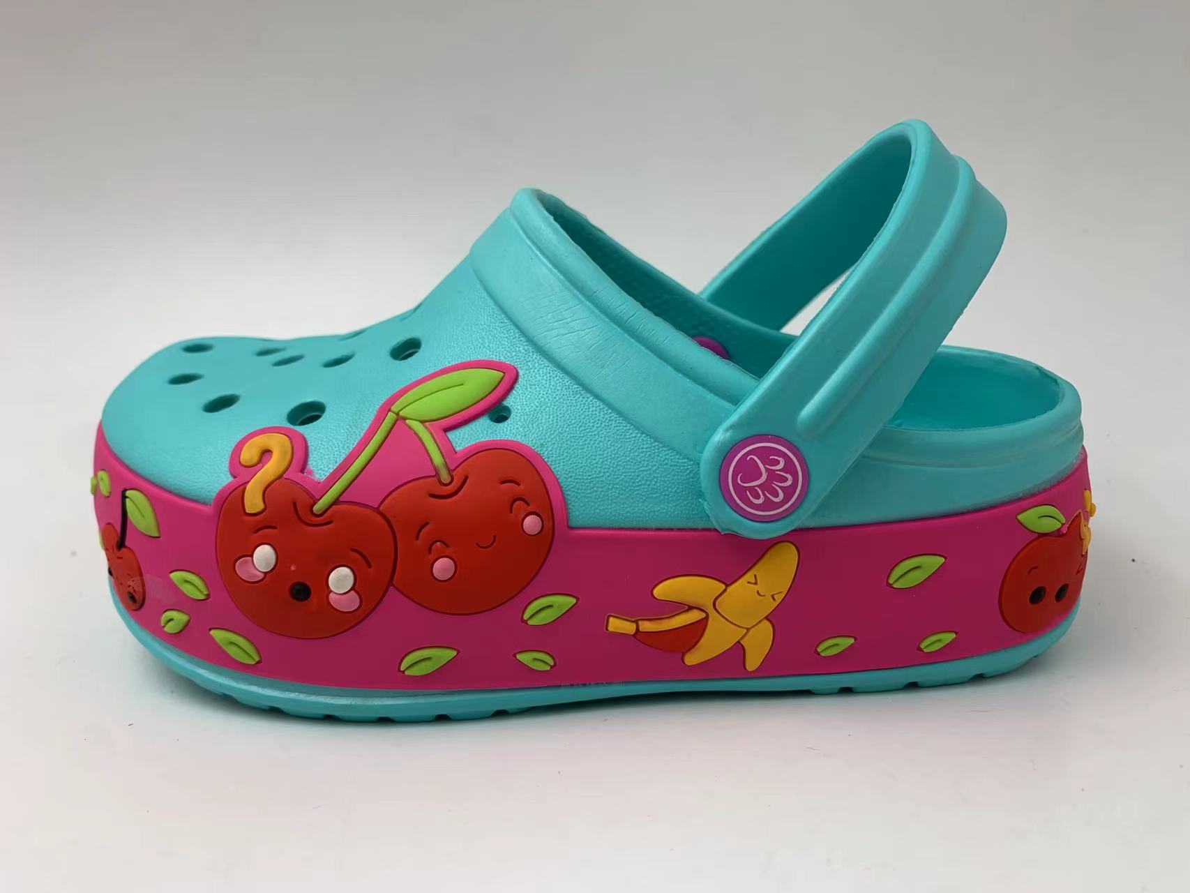 Kids Cartoon EVA Outdoor Summer Casual EVA Garden Clogs
