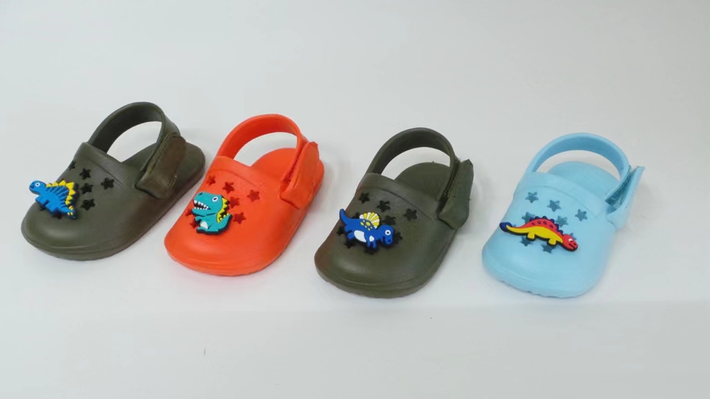 Comforteble Cartoon Charms Kids EVA Clog Injection Garden Shoes