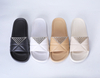  OEM Ladies Fashion Casual PVC Flat Slippers for Women