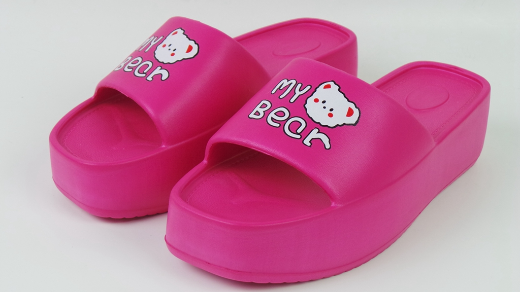 Summer Anti-slip Women House Slides Pure Color Soft Thick Sole EVA Casual Slippers