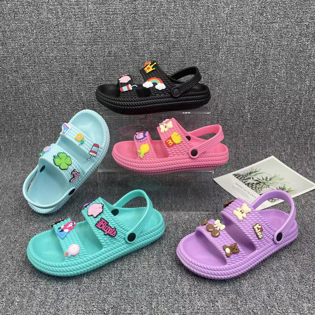 OEM Summer Slippers Women EVA High Soft Bottom Sandals 