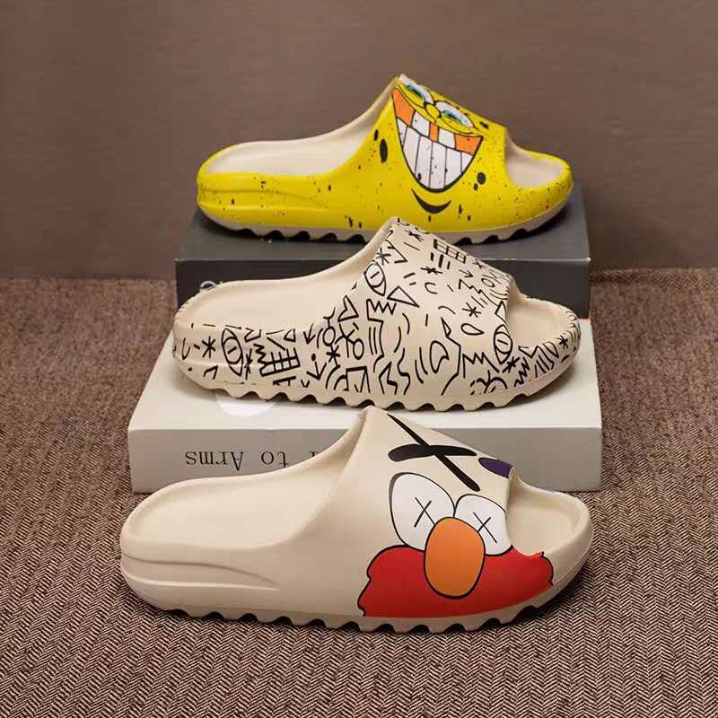2022 New Summer Indoor Thick Bottom Slippers Lady Slippers Couple Sandal Women Slides Slippers