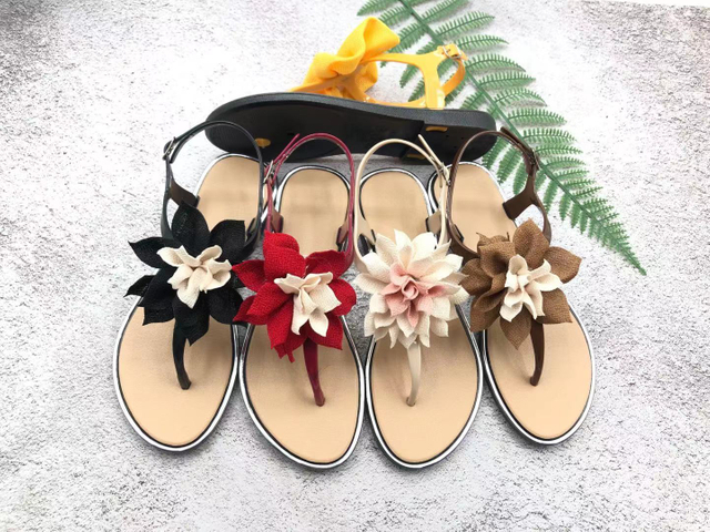  Fashion Design Delicate Decoration Lady′s PVC Sandals(TNDL50009)