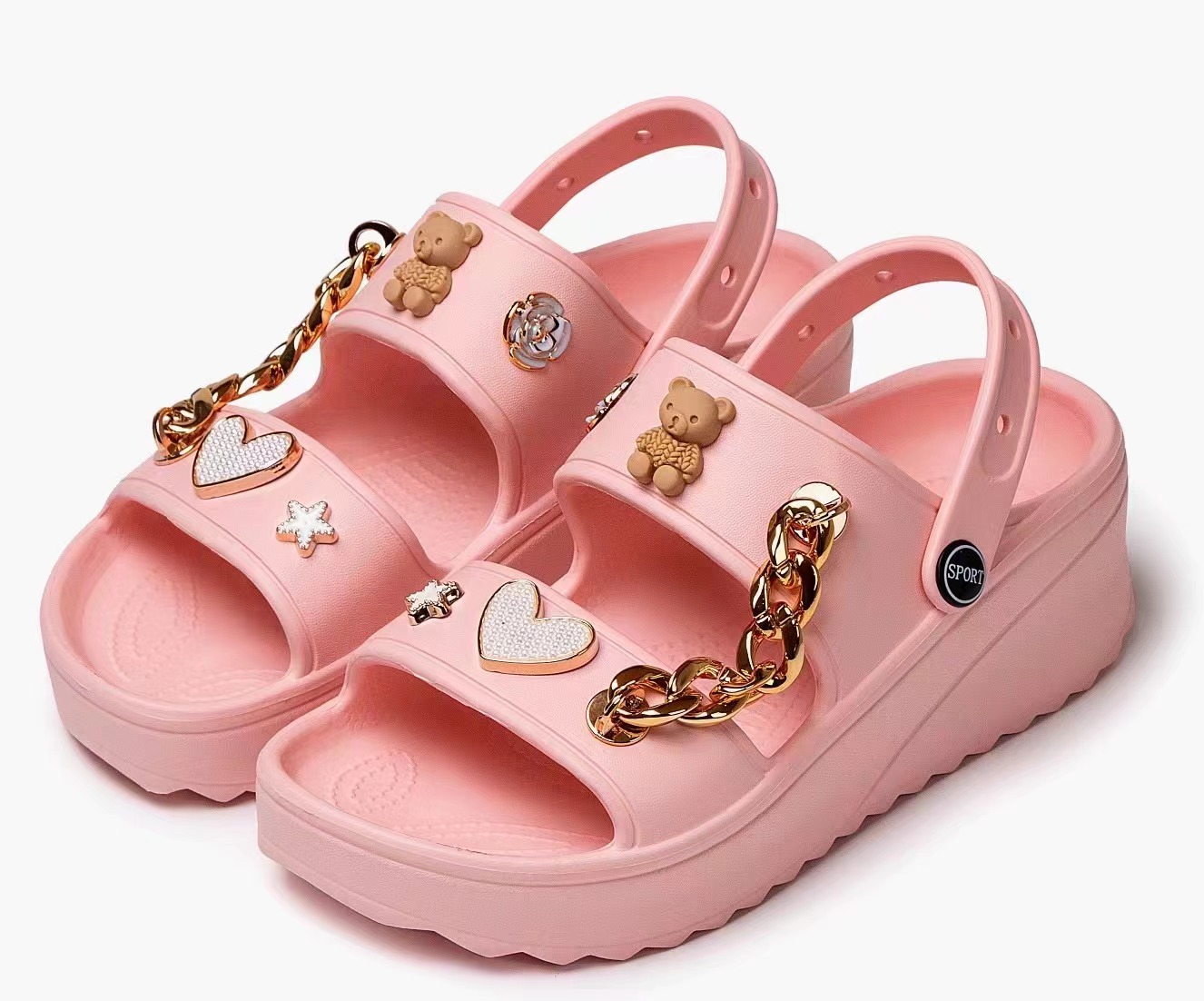 Summer Light Weight Beach Women Sandals Shoes Ladies Casual EVA Sandals 