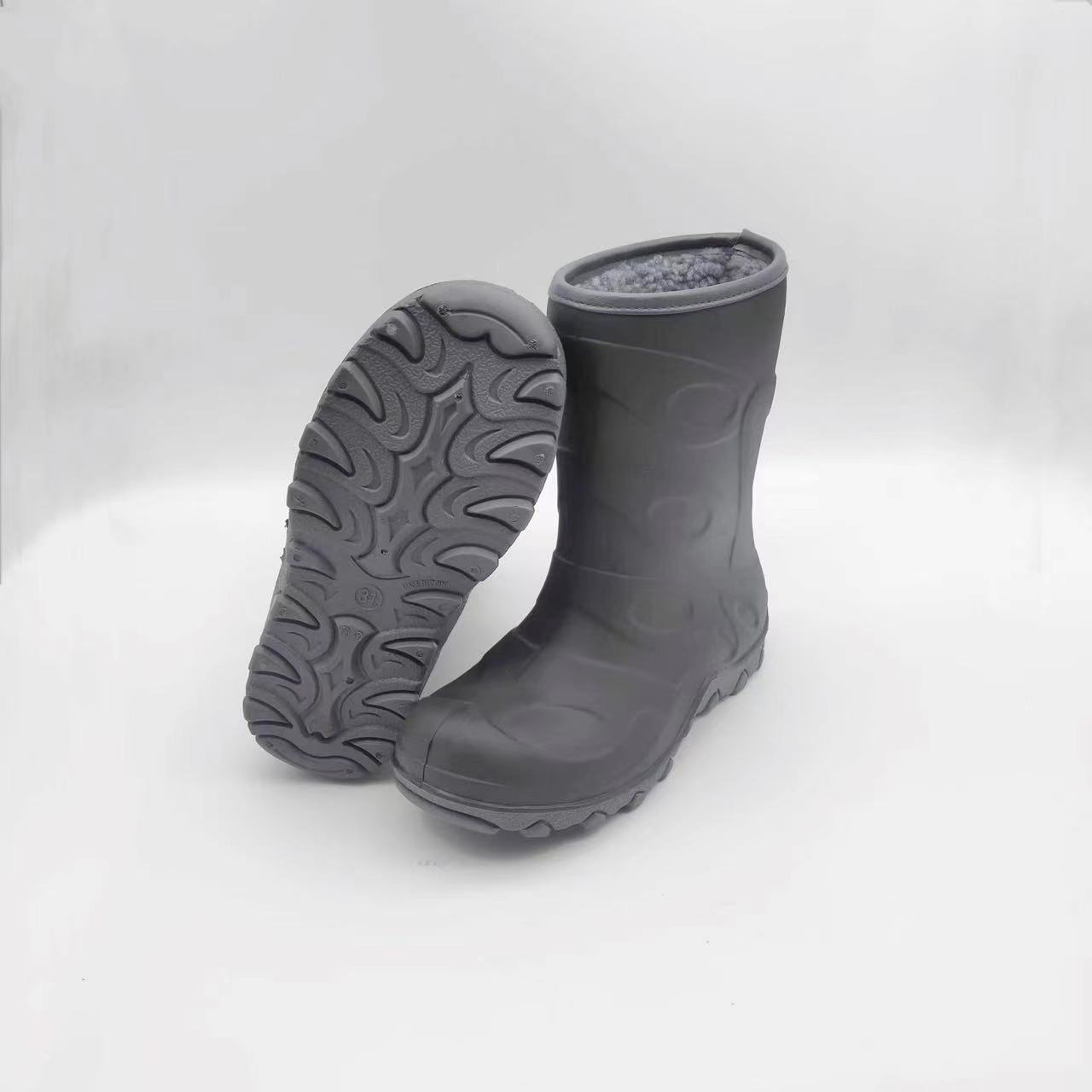 Customized Fashion Trend Durability Rain Shoes Hard Wearing Kids Rain Boots