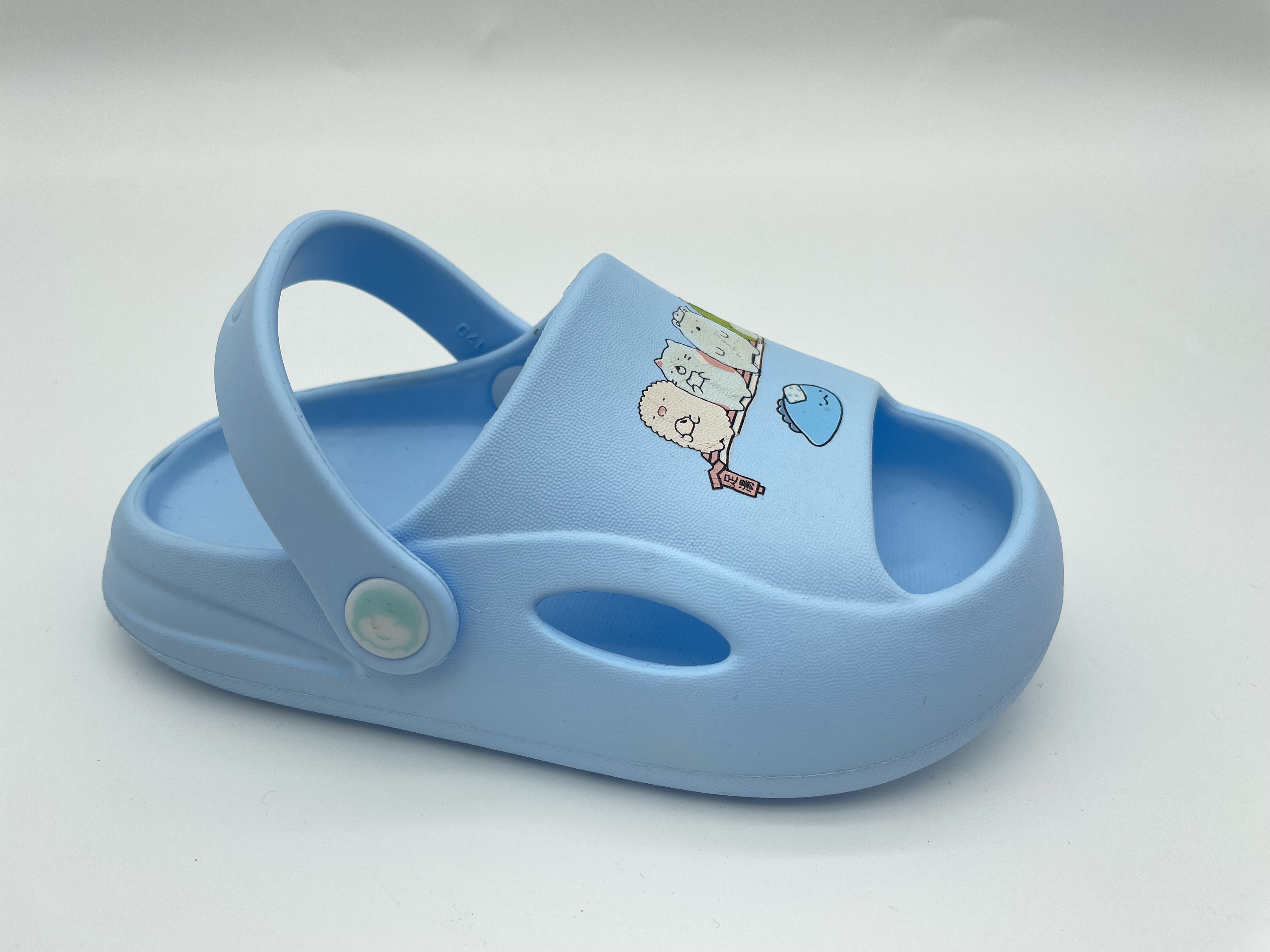 Summer Outdoor Beach Cartoon EVA Kids Shoes Children Waterproof Breathable Sandals
