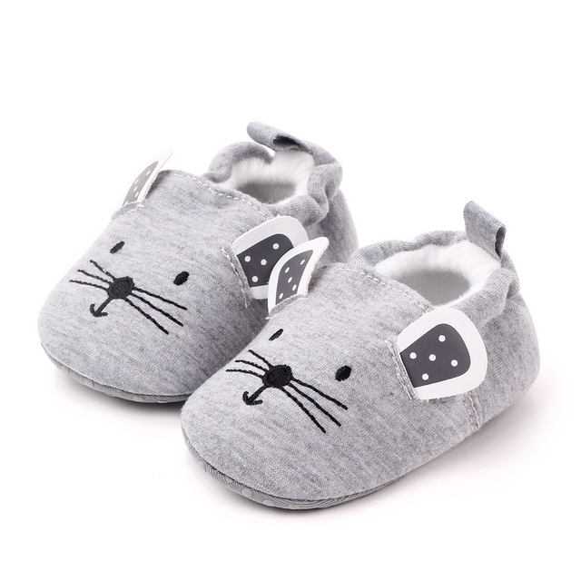 Customized Winter Comfortable Breathable Boys Shoes Soft Delicate Grey Kids Shoes