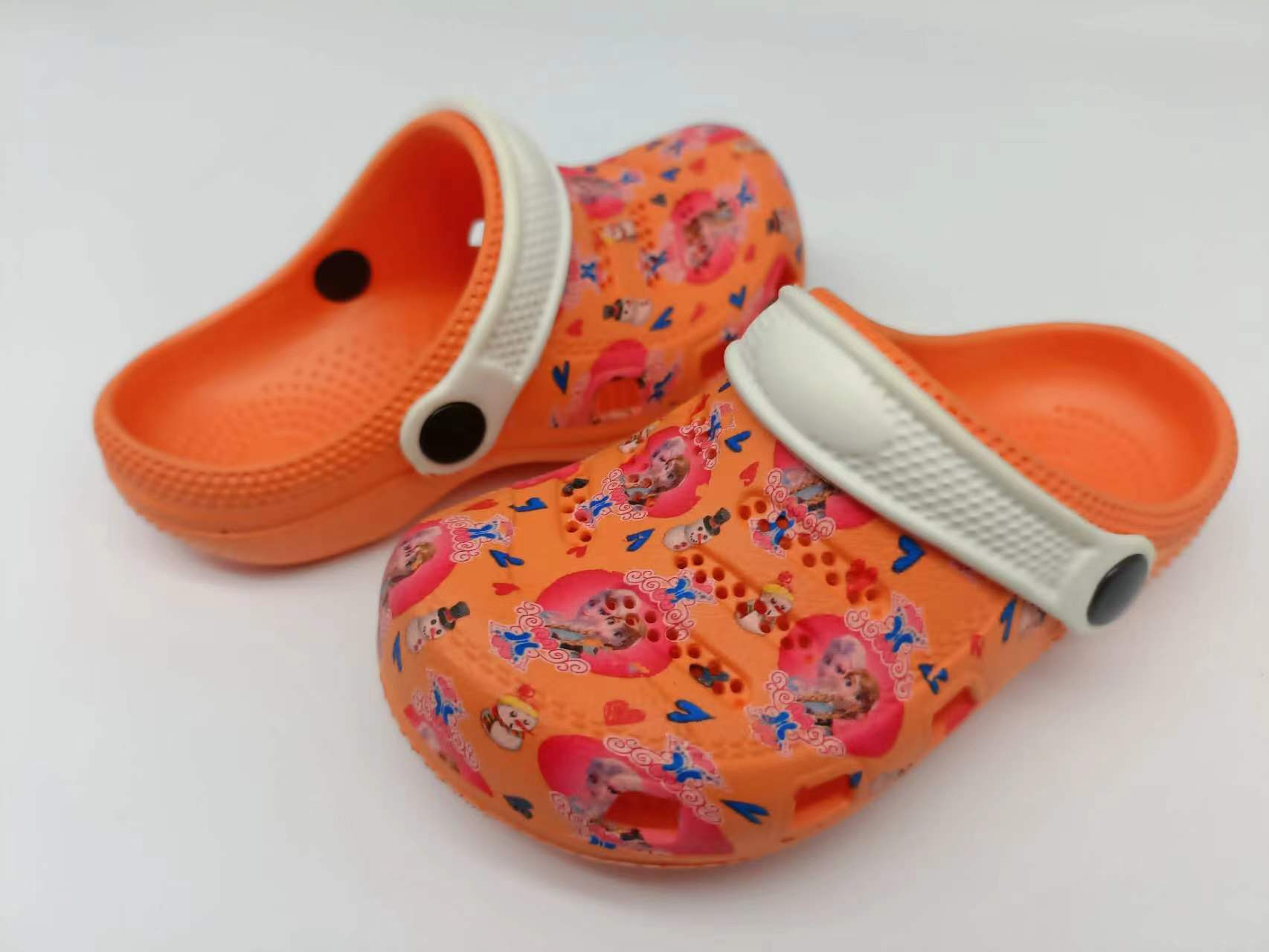 Custom Thick Bottom Fashion Outdoor Casual Flat Garden Clogs for Kids 