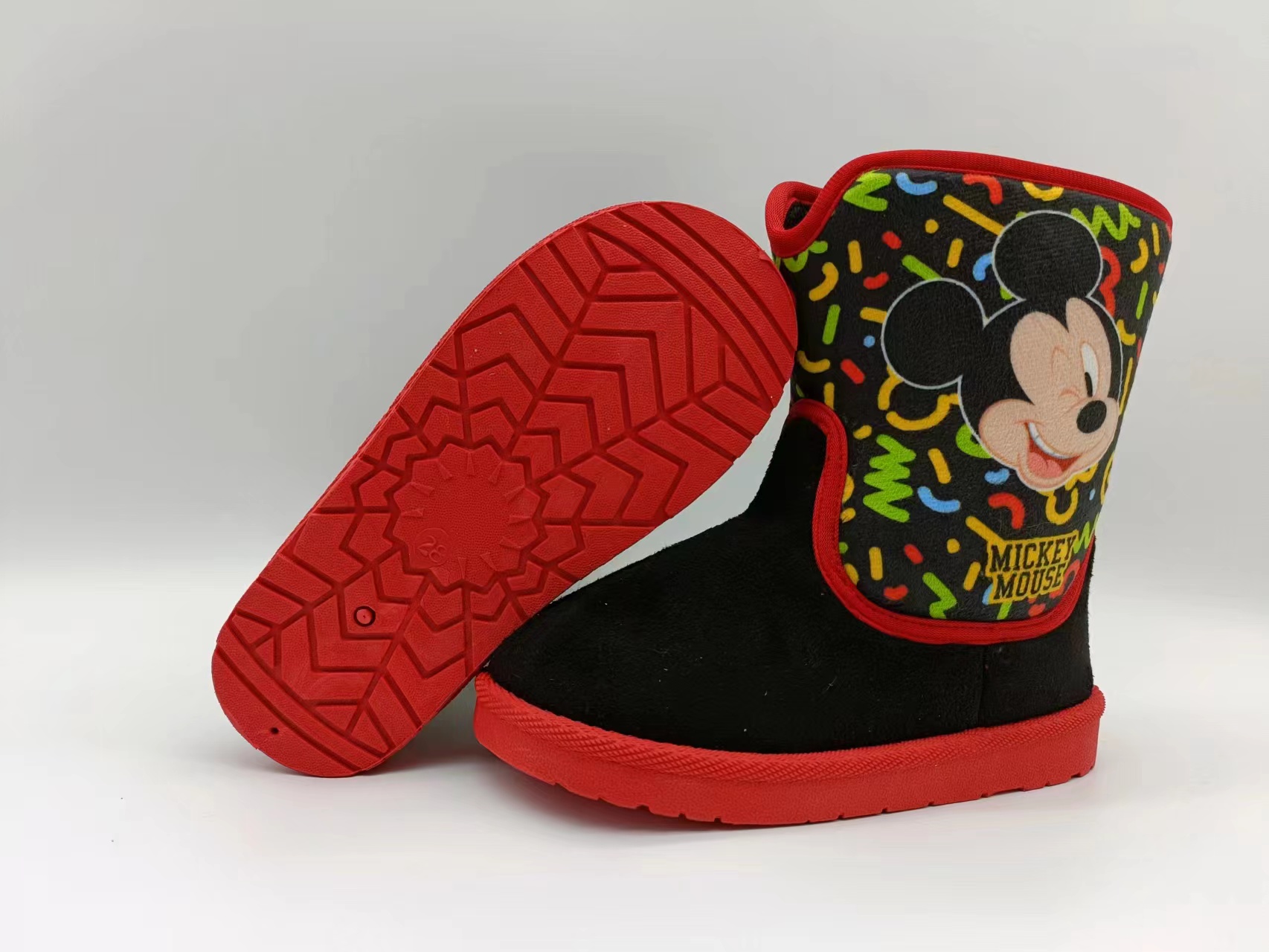 New Winter Thickened Children's Cotton Shoes Fashion Design Girls Children Snow Boots