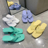 Summer Fashion Solid Color High-Heeled Sandals Casual Beach Woman Jelly Slipper