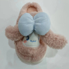 Cute Puppy Animal Women's Slippers Comfortable Soft Plush Winter Lady Warm Cotton Slippers