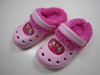 Winter Warm Platform Eva Kids Sandals Slippers Garden Clogs Shoes Children Plush Clogs