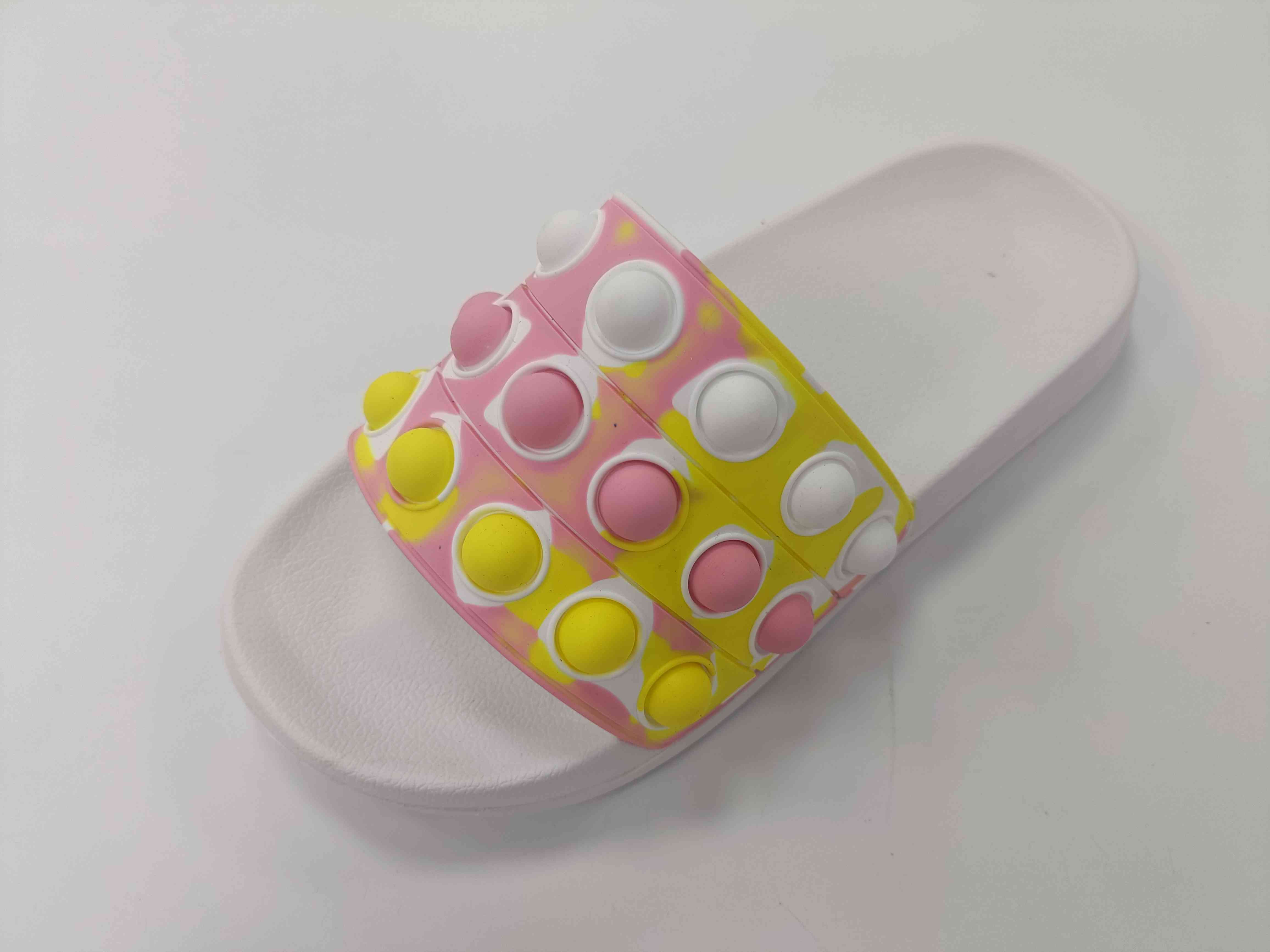 Trending Women Girls Summer EVA Multicolor Indoor House Slide Slippers