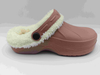 Customized Design EVA Winter Warm Clog with Fur Lining Garden Clogs
