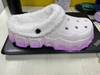 Winter Women Warm Home Outdoor EVA Garden Shoes with Wool Cover