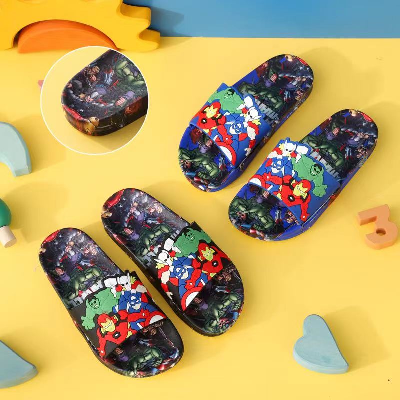 Quick Dry Breathable Summer Outdoor PVC Kids Slippers
