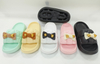 Customized EVA Satin Patterned Slippers Light Weight Waterproof Women Slipper