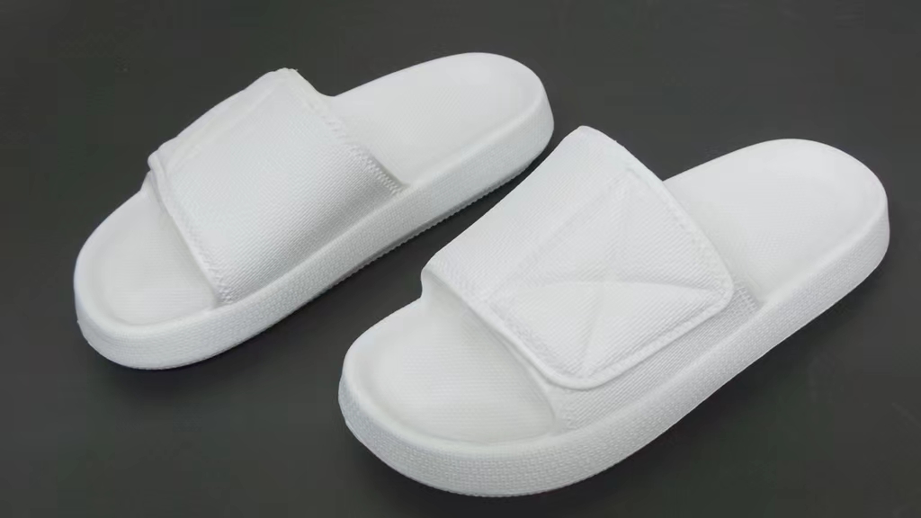 Fashion Sliders Summer Thick Soles Slippers with Velcro