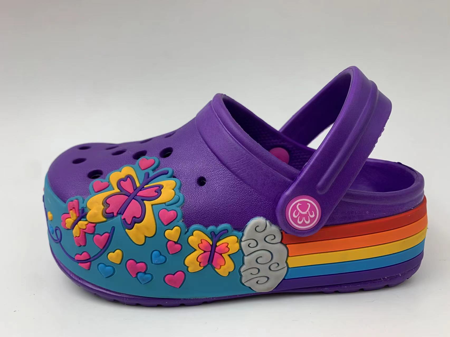 Kids Cartoon EVA Outdoor Summer Casual EVA Garden Clogs