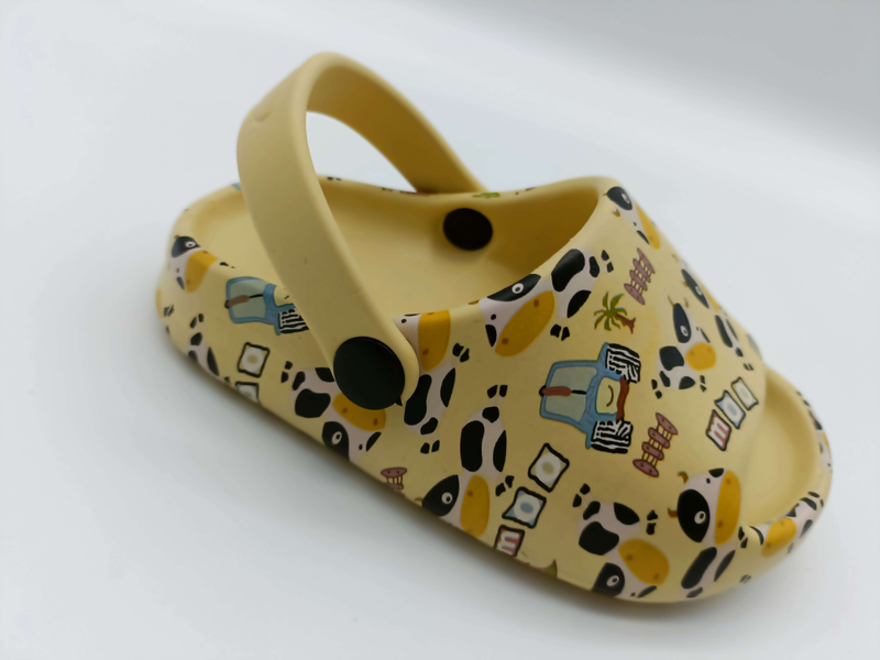 Summer Children Slippers Shoes Antislip Unisex EVA Kids Sandals Slippers with Digitally Printed Uppers
