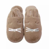 High-end Warm Winter Pink Fluffy Fuzzy Custom Women Home Bedroomh Slipper 