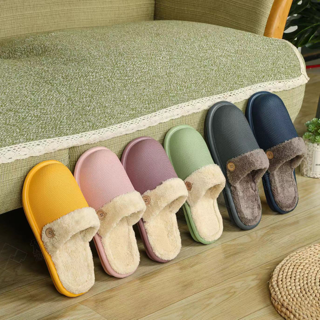 Winter Indoor Household Shoes Unisex EVA Female Slippers Couple Slippers for Men And Women 